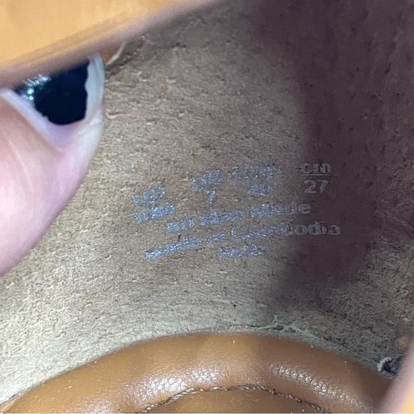 Franco Sarto Pana espadrille platform wedge sandals tan cream women’s size 10 - Picture 8 of 9